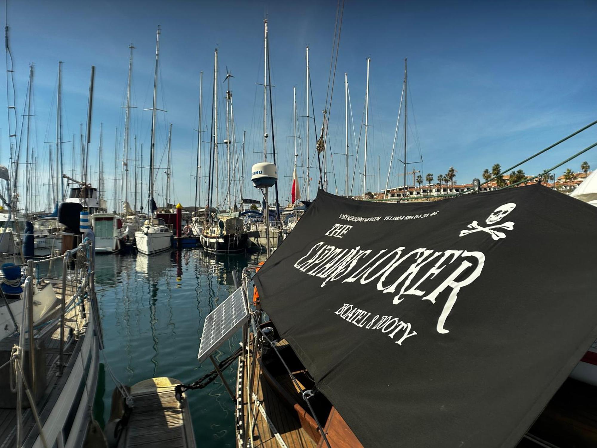 The Captains Locker - 30Ft Yacht San Miguel de Abona Zewnętrze zdjęcie